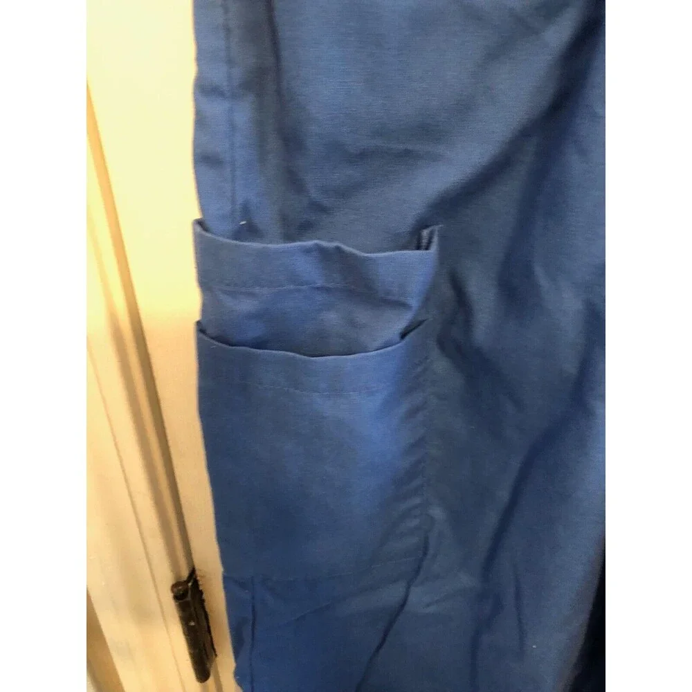 Landau Scrub Pants Large Blue Unisex with‎ Front and Back Pockets